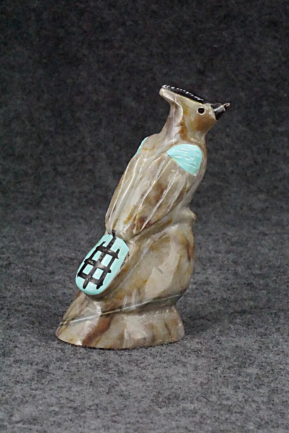 Bird Zuni Fetish Carving - Freddie Leekya