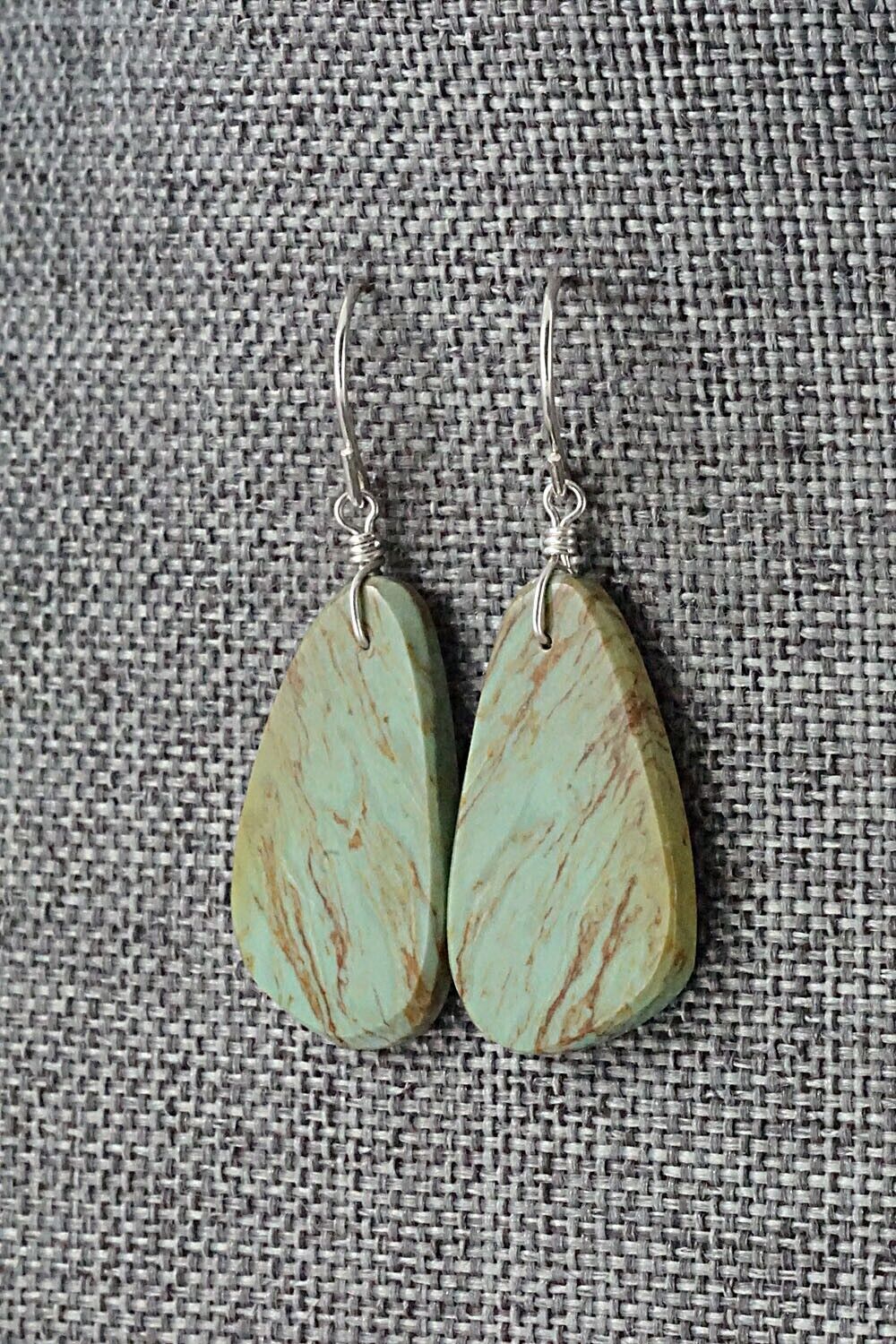 Turquoise & Sterling Silver Earrings - Sharon Abeyta