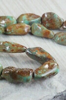 Turquoise & Sterling Silver Necklace - Navajo