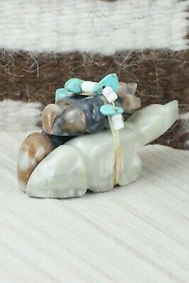 Bear Zuni Fetish Carving - Ed Lementino