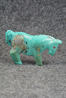 Horse Zuni Fetish Carving - Andres Quandelacy