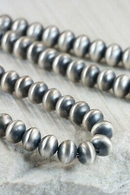Navajo Sterling Silver Pearl Necklace - Jan Mariano
