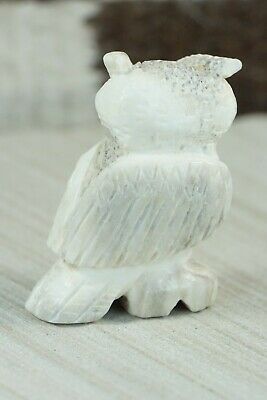 Owl Zuni Fetish Carving - Allison White