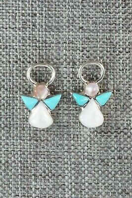 Mother of Pearl & Sterling Silver Earrings - Claudia Shetima