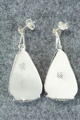 Turquoise & Sterling Silver Earrings - Sharon McCarthy