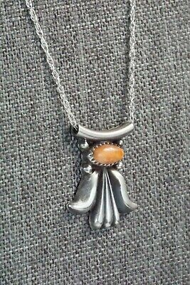 Spiny Oyster & Sterling Silver Necklace - Sharon McCarthy