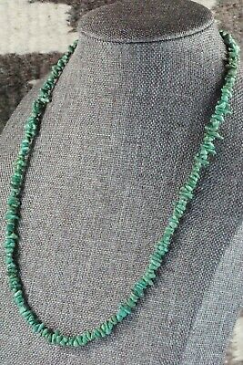 Turquoise & Sterling Silver Necklace - Navajo