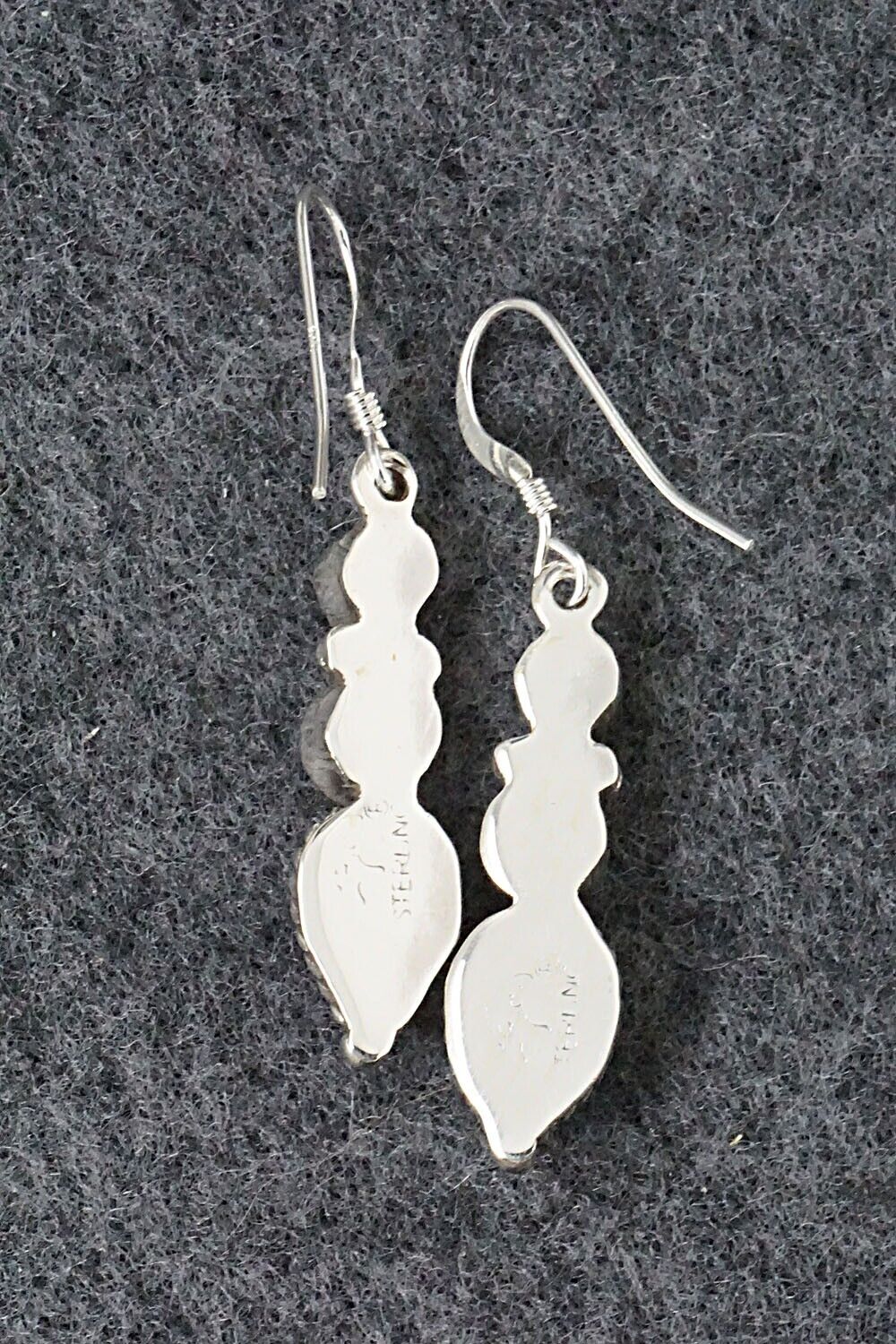 Lapis & Sterling Silver Earrings - Gary Shorty