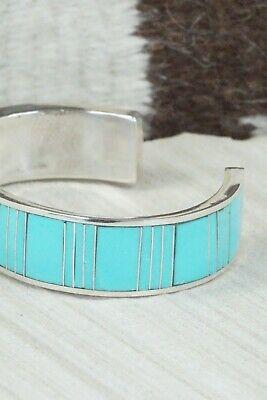 Turquoise & Sterling Silver Bracelet - Viann Haloo - High Lonesome Trading