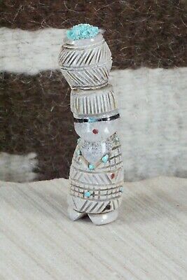 Corn Maiden Zuni Fetish Carving - Carl Etsate