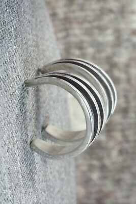 Sterling Silver Hoop Earrings - Tom Hawk