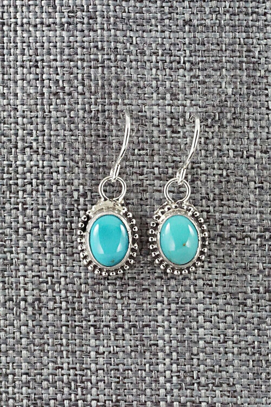 Turquoise & Sterling Silver Earrings - Jan Mariano