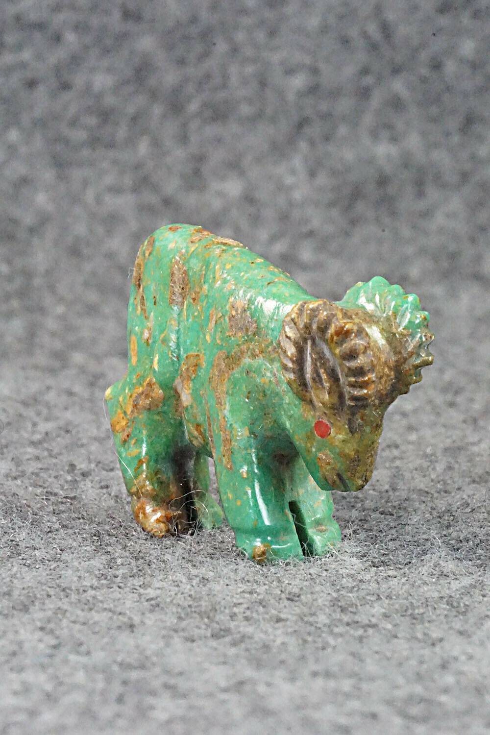 Ram Zuni Fetish Carving - Andres Quandelacy