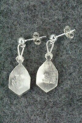 Multi Stone Inlay & Sterling Silver Earrings - Ola Eriacho