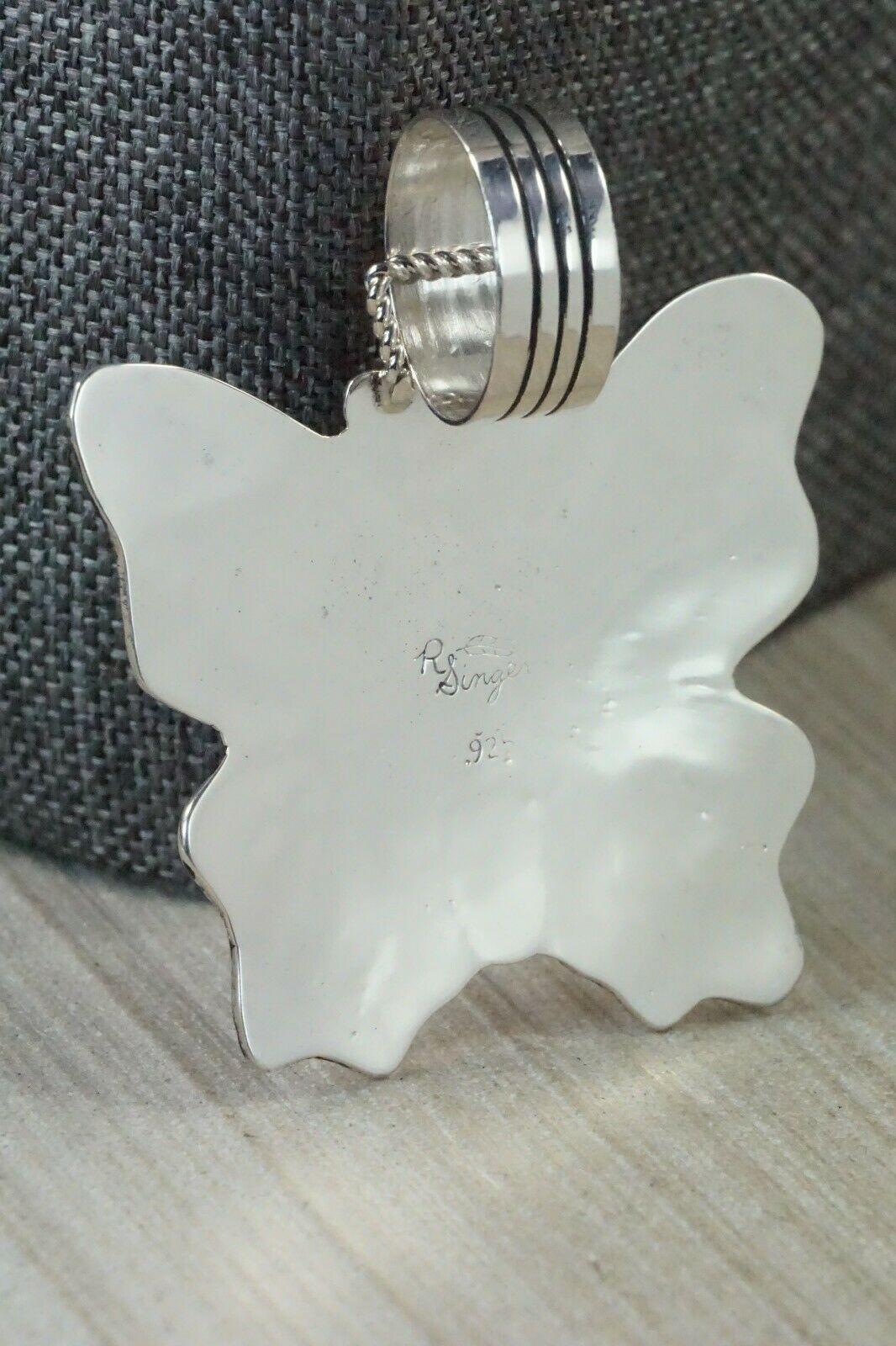 Navajo Sterling Silver Pendant - Richard Singer