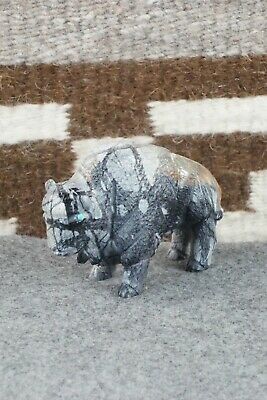 Buffalo Zuni Fetish Carving - Herbert Him