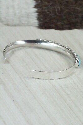 Turquoise & Sterling Silver Bracelet - Veronica Martza