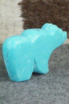 Bear Zuni Fetish Carving - Bernard Laiwakete - High Lonesome Trading