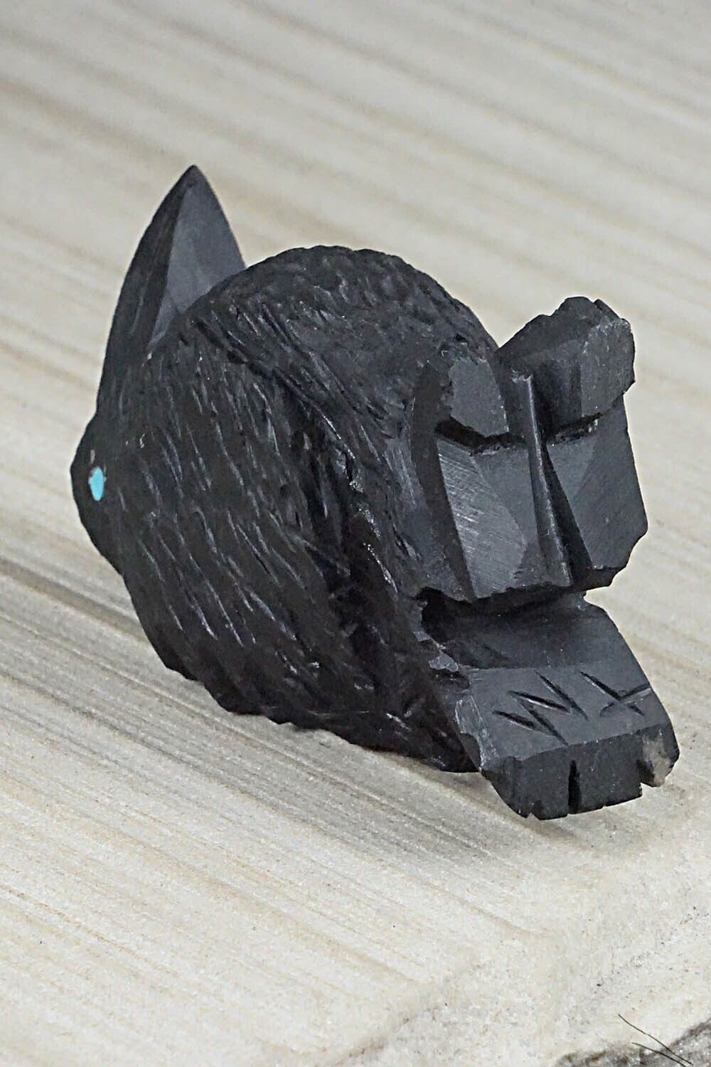 Crow Zuni Fetish Carving - Tony Mackel