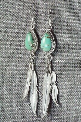 Turquoise & Sterling Silver Earrings - Judy Largo