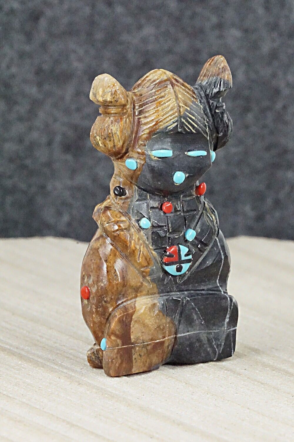 Corn Maiden Zuni Fetish Carving - Danette Laate