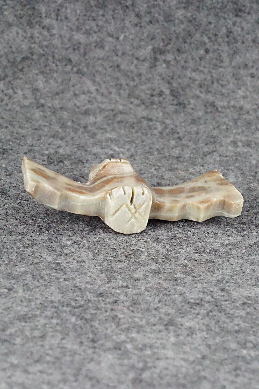 Bat Zuni Fetish Carving - Tim Lementino