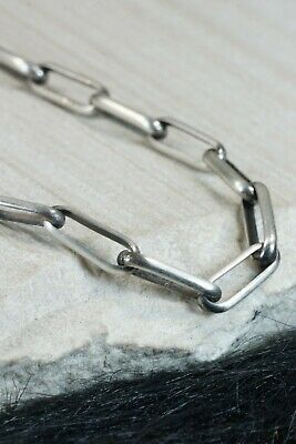 Navajo Sterling Silver Chain Necklace - Sally Shurley