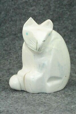Mountain Lion Zuni Fetish Carving - Gilbert Lonjose