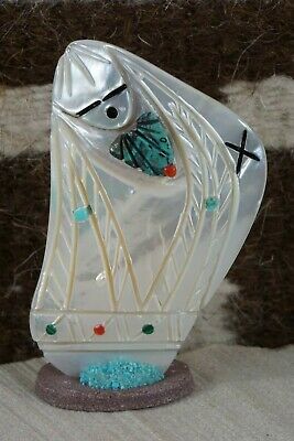 Corn Maiden Zuni Fetish Carving - Vickie Quandelacy - High Lonesome Trading