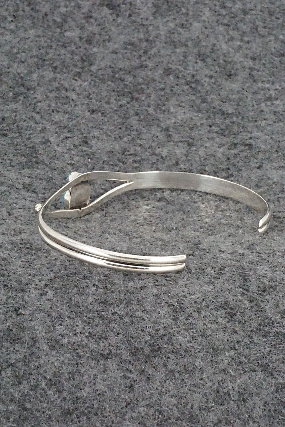 Turquoise and Sterling Silver Bracelet - Betty Hawthorne