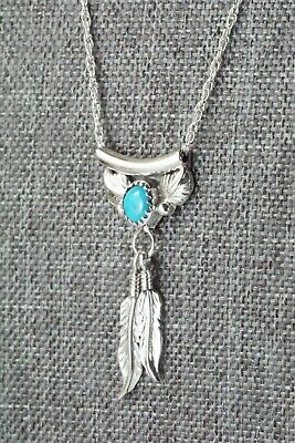 Turquoise & Sterling Silver Necklace - Sharon McCarthy