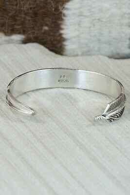 Navajo Sterling Silver Bracelet - Chris Charley