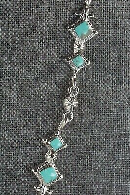 Turquoise & Sterling Silver Necklace - Bobby Platero