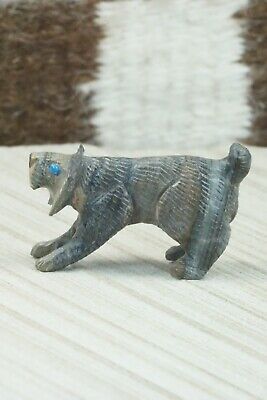 Bobcat Zuni Fetish Carving - Lance Cheama