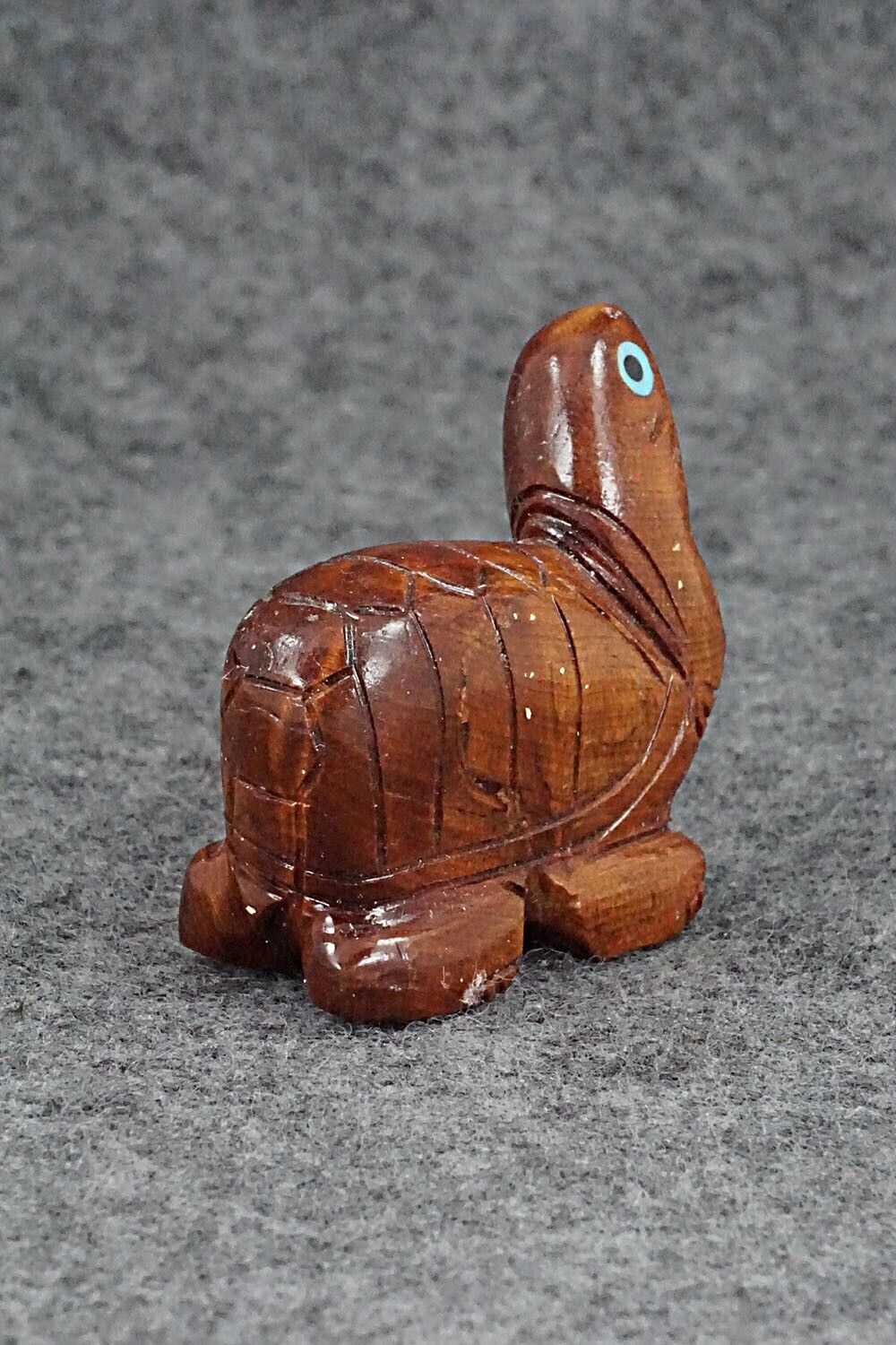 Turtle Zuni Fetish Carving - Chris Nastacio