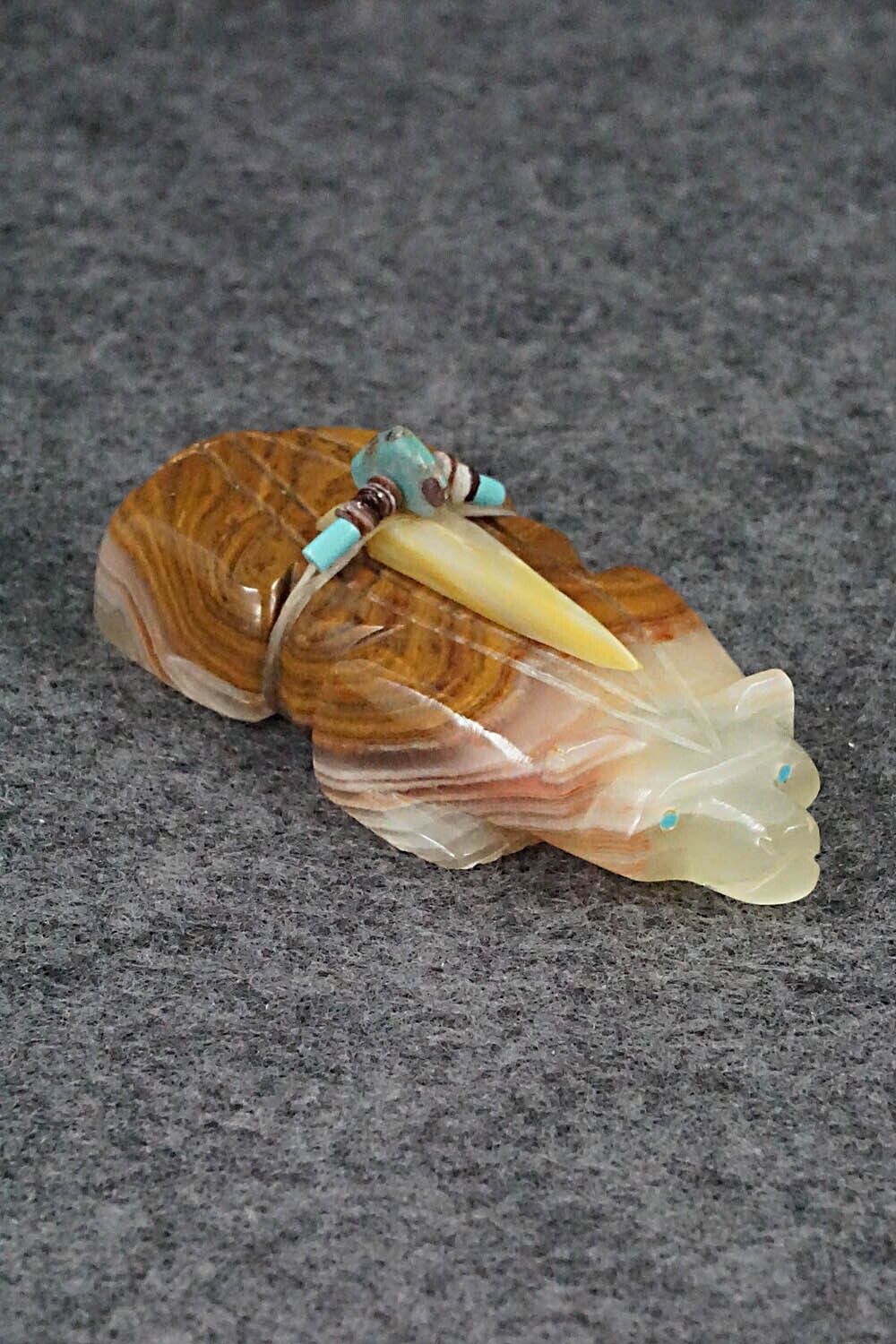 Badger Zuni Fetish Carving - Alex Tsethlikai