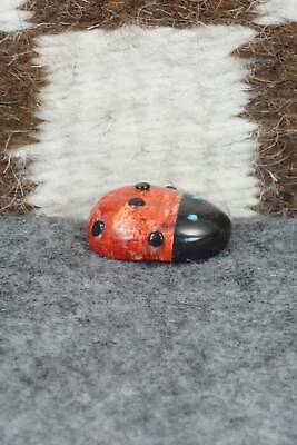 Lady Bug Zuni Fetish Carving - Reynold Lunasee