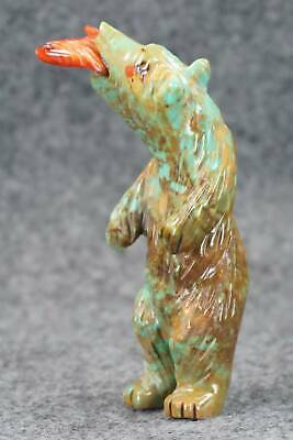 Bear Zuni Fetish Carving - Andres Quandelacy