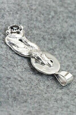 Onyx & Sterling Silver Pendant - Roger Pino