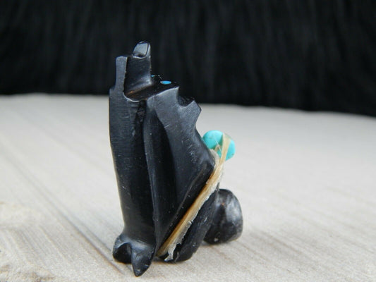 Coyote Zuni Fetish Carving - Kelly Lementino - High Lonesome Trading