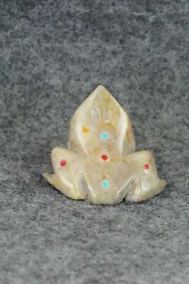 Frog Zuni Fetish Carving - Todd Lowsayatee