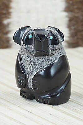 Bear Zuni Fetish Carving - Reynold Lunasee