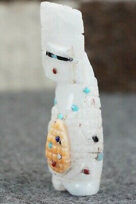 Corn Maiden Zuni Fetish Carving - Carl Etsate