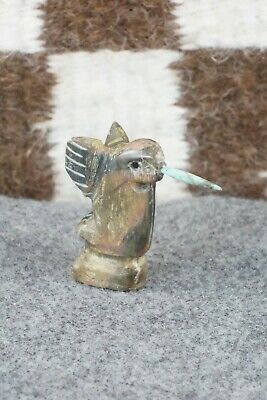 Humming Bird Zuni Fetish Carving - Justin Red Elk