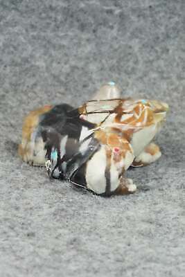 Frog Zuni Fetish Carving - Todd Lowsayatee