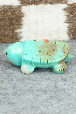Turtle Zuni Fetish Carving - Reynold Lunasee