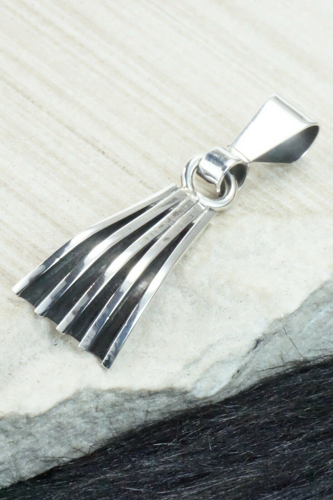 Sterling Silver Pendant - Tom Hawk