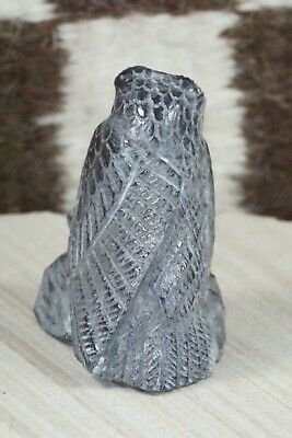 Owl Zuni Fetish Carving - Derrick Kaamasee