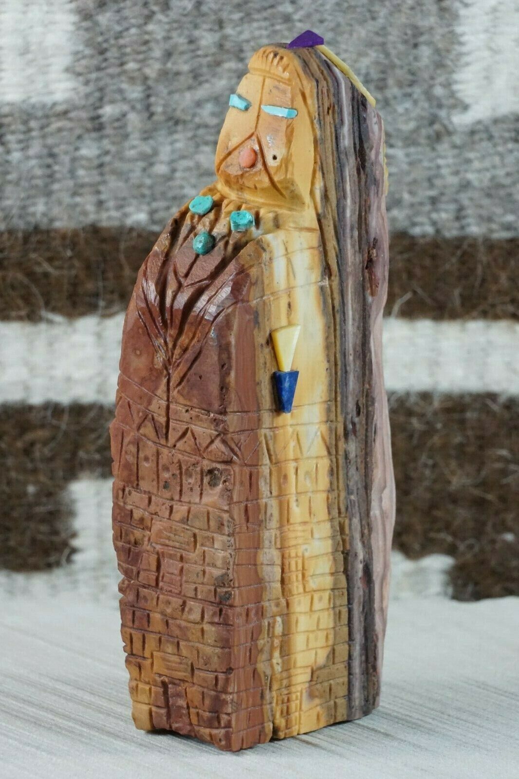 Corn Maiden Zuni Fetish Carving - Jon Quam - High Lonesome Trading