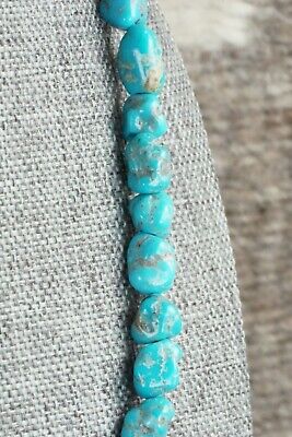 Turquoise & Sterling Silver Necklace - Doreen Jake